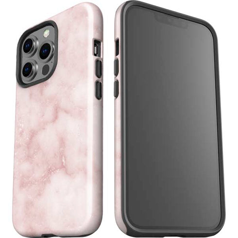 Blush Marble iPhone 15 Pro Impact Case