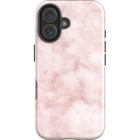 Blush Marble iPhone 16 Impact Case