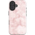 Blush Marble iPhone 16 Impact Case