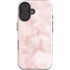 Blush Marble iPhone 16 Plus Impact Case