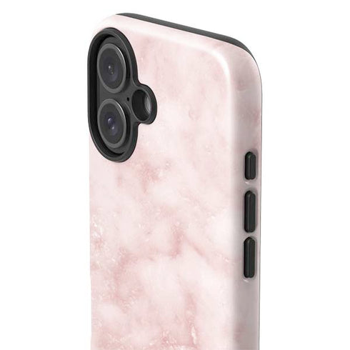Blush Marble iPhone 16 Plus Impact Case
