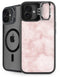 Blush Marble iPhone 16 Plus Kickstand Case