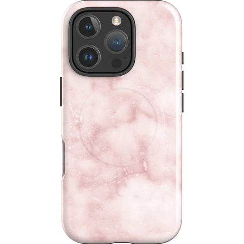 Blush Marble iPhone 16 Pro Magsafe Impact Case