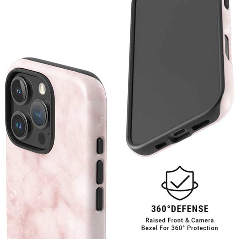 Blush Marble iPhone 16 Pro Magsafe Impact Case
