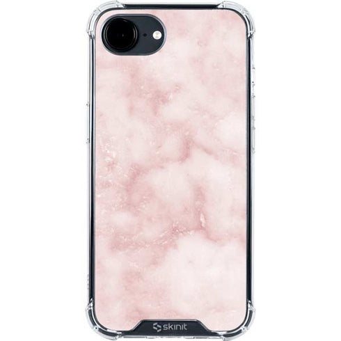 Blush Marble iPhone 16e Clear Case