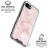 Blush Marble iPhone 16e Clear Case