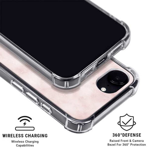 Blush Marble iPhone 16e MagSafe Case