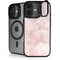 Blush Marble iPhone 17 Kickstand Case