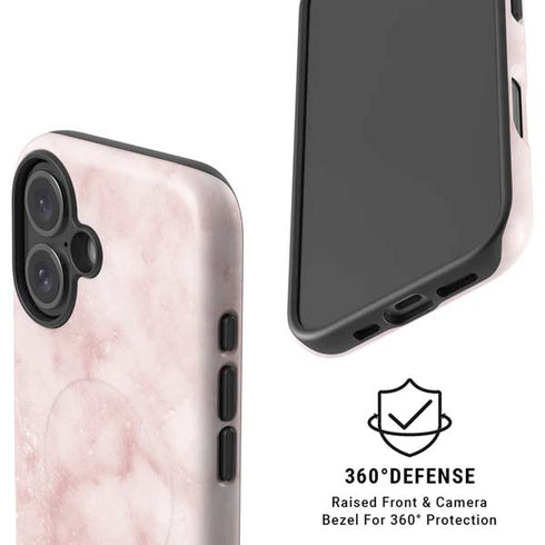 Blush Marble iPhone 17 Magsafe Impact Case