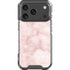 Blush Marble iPhone 17 Pro Clear Case