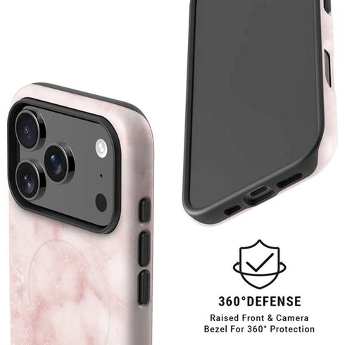 Blush Marble iPhone 17 Pro Magsafe Impact Case