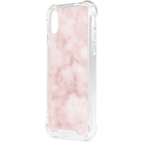 Blush Marble iPhone XS Clear Case