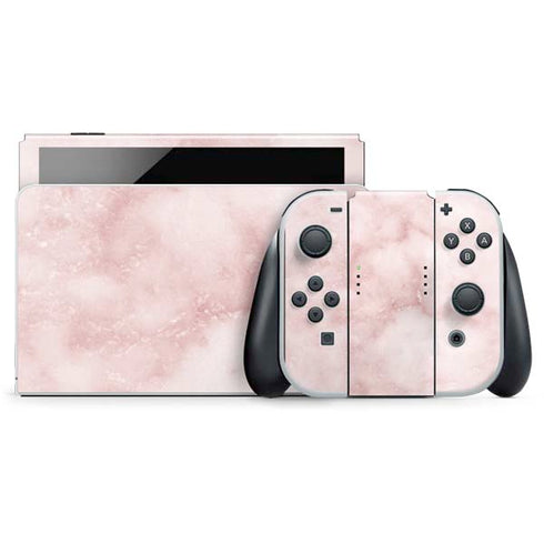 Blush Marble Nintendo Skins