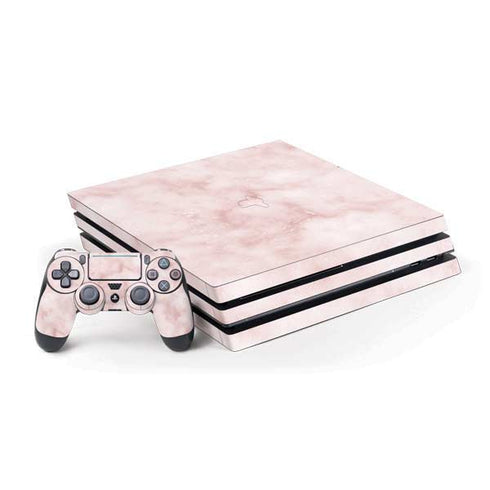 Blush Marble PlayStation PS4 Skins