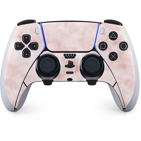 Blush Marble PS5 DualSense Edge Pro Controller Skin