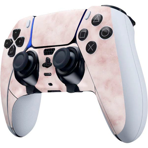 Blush Marble PS5 DualSense Edge Pro Controller Skin
