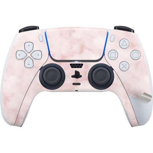 Blush Marble PS5 Pro Disk Bundle Skin