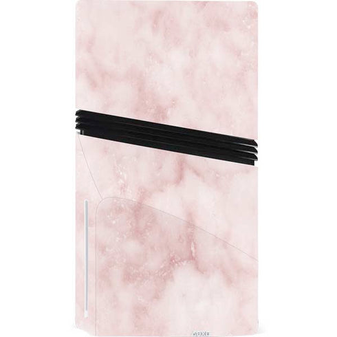 Blush Marble PS5 Pro Disk Console Skin