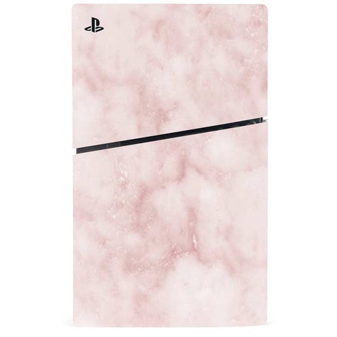 Blush Marble PS5 Slim Digital Edition Console Skin