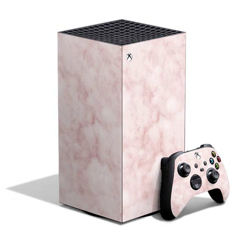 Blush Marble XBox Series X Digital Edition Bundle Skin