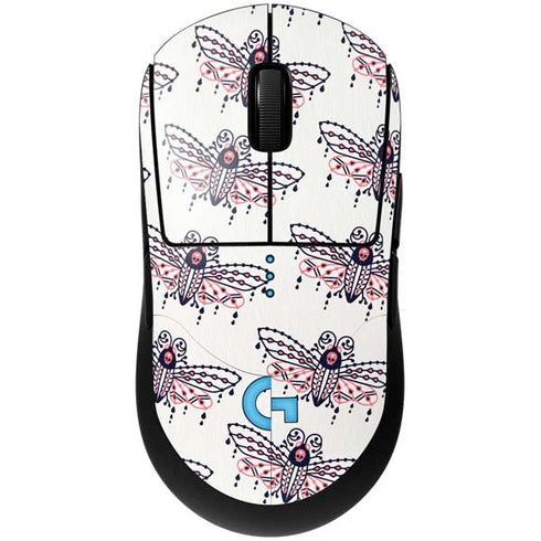 Blush Moth by Cat Coq G Pro Wireless Gaming Mouse Skin