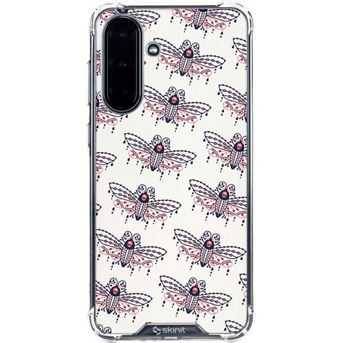 Blush Moth by Cat Coq Galaxy A36 5G Clear Case