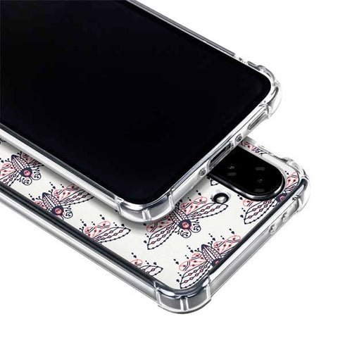 Blush Moth by Cat Coq Galaxy A36 5G Clear Case