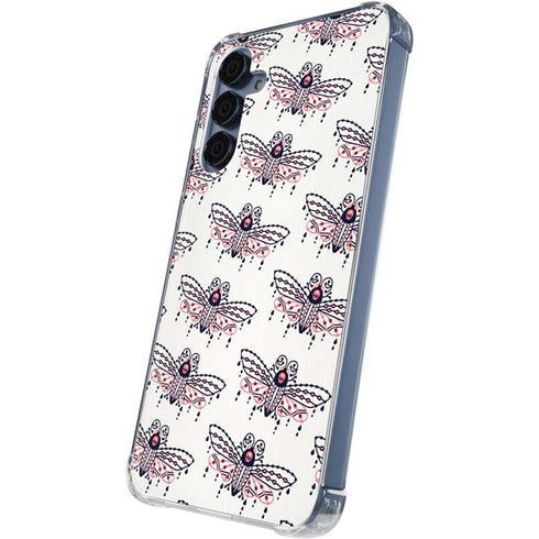 Blush Moth by Cat Coq Galaxy A55 5G Clear Case