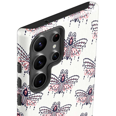 Blush Moth by Cat Coq Galaxy S23 Ultra Pro Case
