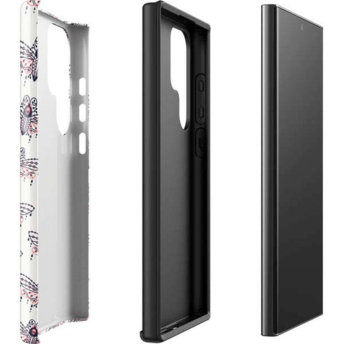 Blush Moth by Cat Coq Galaxy S23 Ultra Pro Case