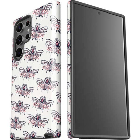 Blush Moth by Cat Coq Galaxy S23 Ultra Pro Case