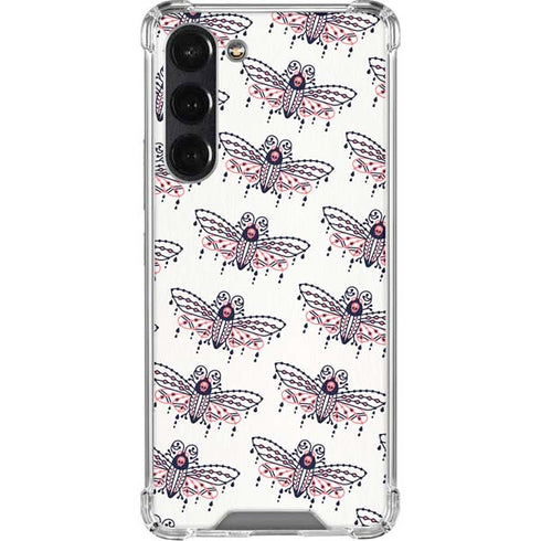 Blush Moth by Cat Coq Galaxy S24 FE Clear Case