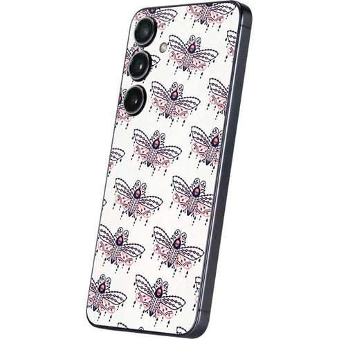 Blush Moth by Cat Coq Galaxy S25 Skin