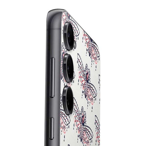 Blush Moth by Cat Coq Galaxy S24 Skin