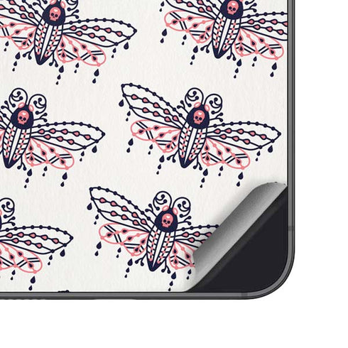 Blush Moth by Cat Coq Galaxy S25 Skin