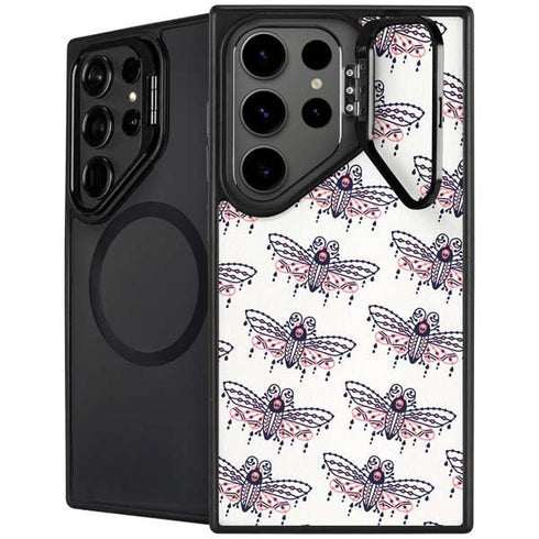 Blush Moth by Cat Coq Galaxy S24 Ultra Kickstand Case