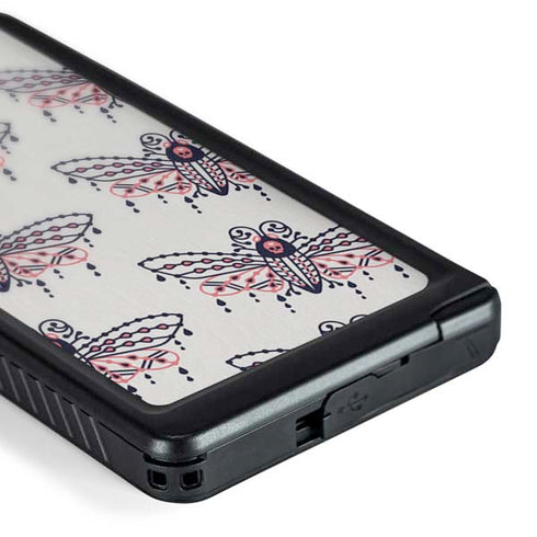 Blush Moth by Cat Coq Galaxy S24 Ultra Waterproof Case