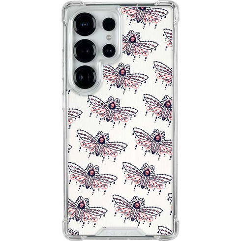Blush Moth by Cat Coq Galaxy S25 Ultra Clear Case