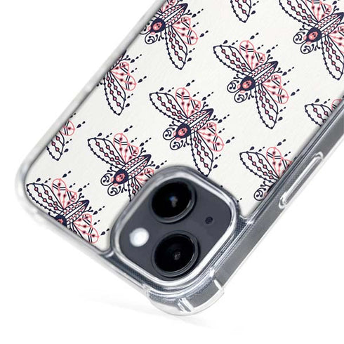 Cat Coq Blush Moth iPhone 14 MagSafe Case