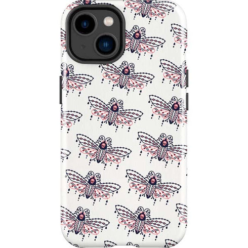 Blush Moth by Cat Coq iPhone 15 Impact Case