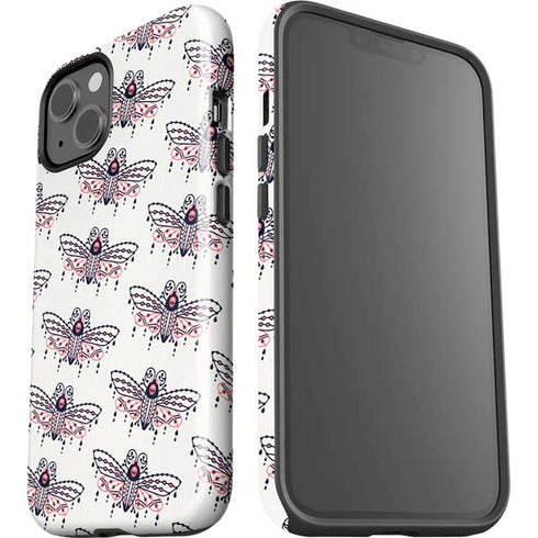 Blush Moth by Cat Coq iPhone 15 Impact Case