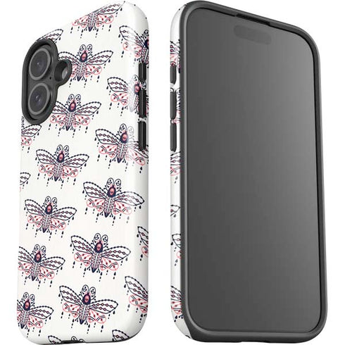 Blush Moth by Cat Coq iPhone 16 Impact Case