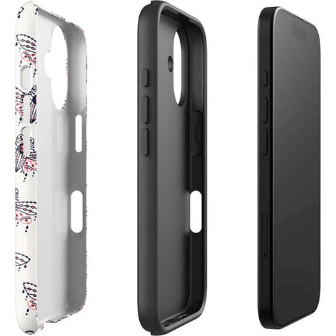 Blush Moth by Cat Coq iPhone 16 Plus Impact Case