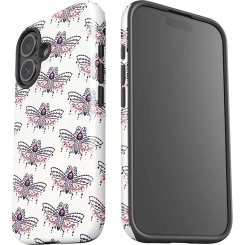 Blush Moth by Cat Coq iPhone 16 Plus Impact Case