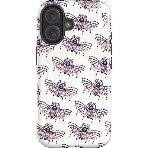 Blush Moth by Cat Coq iPhone 16 Plus Magsafe Impact Case