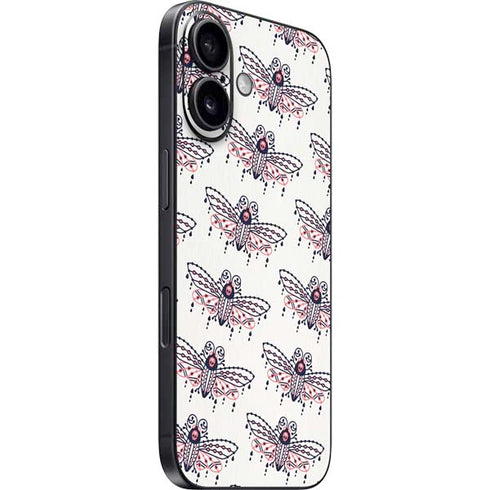 Blush Moth by Cat Coq iPhone 16 Plus Skin