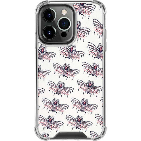 Blush Moth by Cat Coq iPhone 16 Pro Clear Case