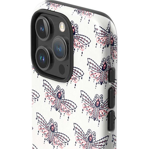 Blush Moth by Cat Coq iPhone 16 Pro Max Impact Case