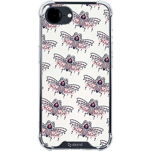 Blush Moth by Cat Coq iPhone 16e Clear Case