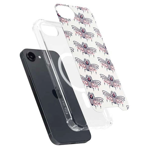 Blush Moth by Cat Coq iPhone 16e MagSafe Case
